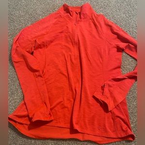 Under Armour half zip.